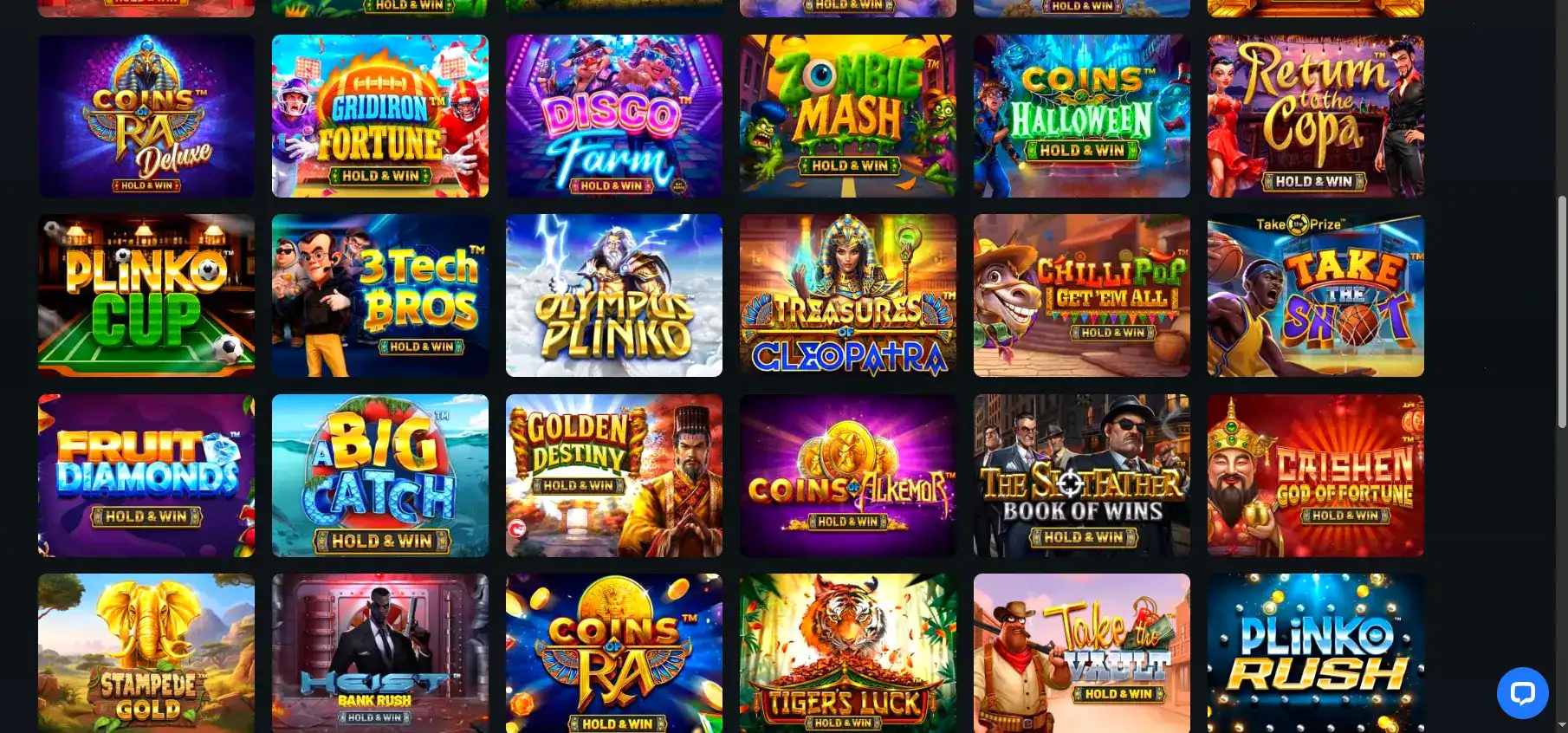 Игровые автоматы Paradise casino на экране